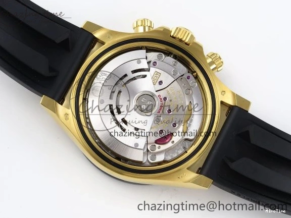 MiroTime 0117 Minimalist DAYTONA 116518 APSF 1:1 BEST EDITION WHITE DIAL ON OYSTERFLEX RUBBER STRAP SH 1781